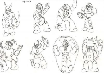 Robot Masters from MM2
A sheet of the Robot Masters from Megaman 2
Keywords: Quick;Bubble;Metal;Crash;Flash;Heat;Woord;Air