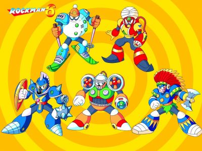 Rockman Collection Wallpaper
Keywords: Blizzard;Flame;Knight;Wind;Tomahawk