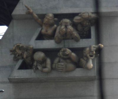 Day 3: 11- Spectator Gargoyles
Apparently Toronto hates these things on the side of the SkyDome.
