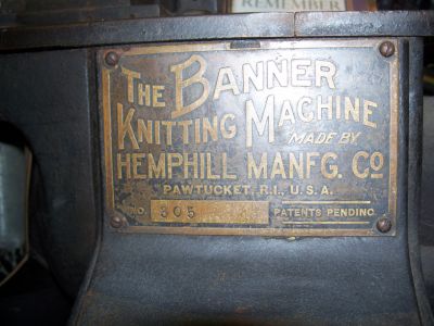 Sock Knitting Machine 2
A nice plaque for a knitting machine.
Keywords: gathering09