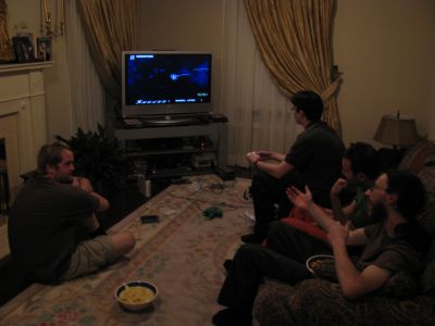 1(Sat) Gauntlet's Den
Ben, Top, and Magnet kick back, chat, and snack while Snake plays some Gradius.
Keywords: gathering10