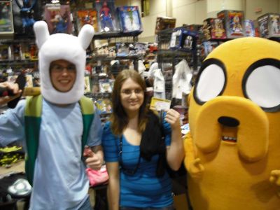 8/27 - FanExpo - Finn, Jake, and Gemmy
A couple of the best cosplayers we came across while remembering I had a camera.
Keywords: gathering;gathering11