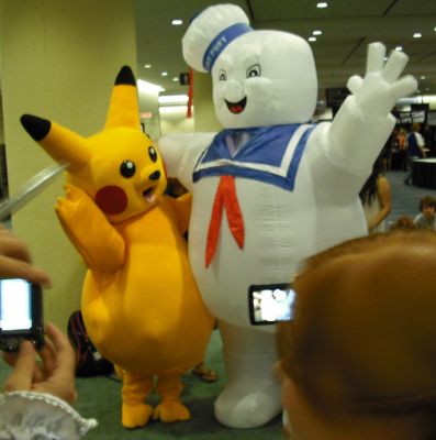 FanExpo - Pikachu and Stay Puft Marshmallow Man
Epic crossover fanfiction.
Keywords: gathering12;fanexpo