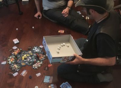 Games - Mega Man
There are an absurd number of dice involved.
Keywords: gathering17
