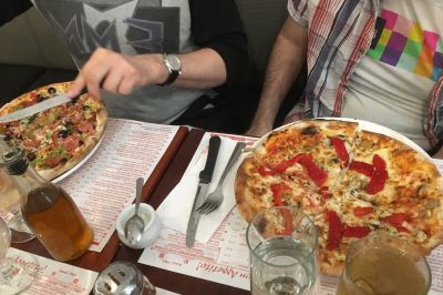 Day 5 - Pizza Il Focolaio
Keywords: gathering