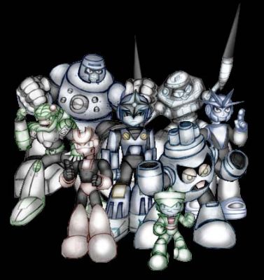 Limited Megaman 3 team
The Evil MM3 team.
Keywords: Shadow;Hard;Snake;Gemini;Needle;Top;Spark_mm;Magnet