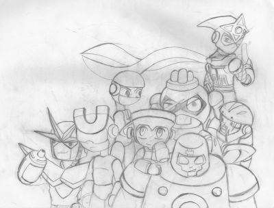 The Transmetal 'Maniacs
An unused sketch for a poster of the Transmetal version of the Mechanical Maniacs
Keywords: Spark_mm;Shadow;Hard;Top;Needle;Snake;Magnet;Gemini