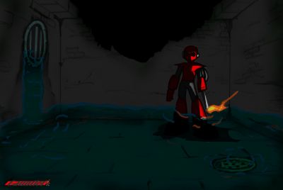 Torch in the sewers
Done for the S6 Flash Video project.  Torchie is in his level just waiting for his doom.  
Keywords: Torch