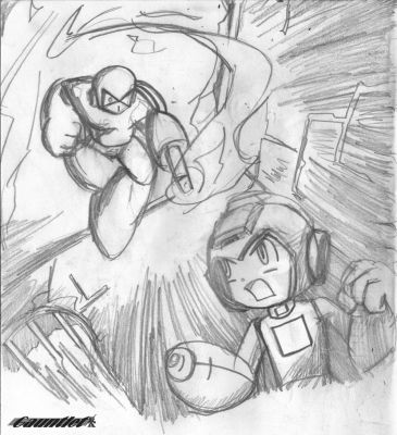 Torchman VS Megaman
Torchman VS an Ariga-esque Megaman. Basically he's doing his attacks from the DOS game. Made for the Misfits and Mistakes vid, but never used.
Keywords: Torch;Mega_man
