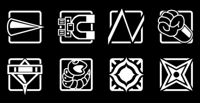 MM3 symbols
A set of symbols made for potential glassware.
Keywords: Needle;Magnet;Gemini;Hard;Top;Snake;Spark;Shadow