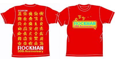 Rockman 20th Anniversary T-shirt
