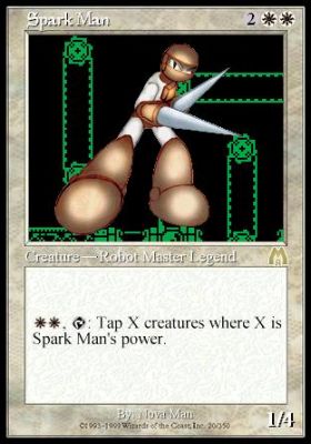 Jonathan Sylvester - SparkMan
Magic Card - Sparkman by Magnetman (Jonathan Sylvester)
Keywords: Spark_mm