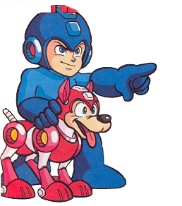 Megaman and Rush
Keywords: Mega_man;Rush
