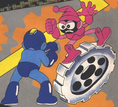 Megaman VS a Gear Clown
Keywords: Mega_man