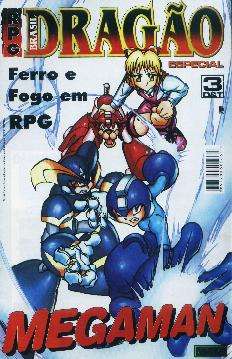 Dragao
A cover to some foreign gaming magazine. 
Keywords: Mega_man;Bass;Roll;Rush