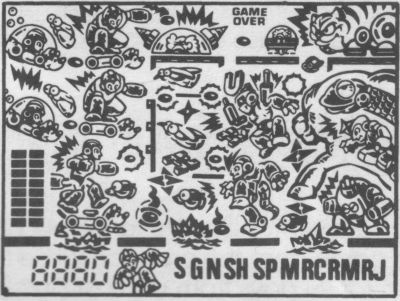 Megaman 3 Tiger "sprite sheet"
