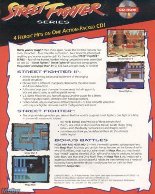 Megaman PC & 3 & Street Fighter
