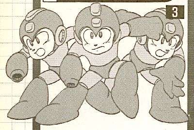 Triple Clone
Triple Clone - official art of the MM3 fortress boss thanks to Auto.
Keywords: Mega_man