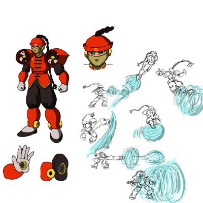 World's Strongest - Windman
Wind's redesign takes his canon love of kung fu in a different direction. Some of his moves are definitely inspired by airbending styles.

Keywords: mm6