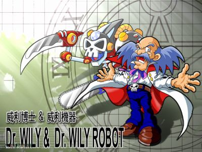 Dr. Wily & Dr. Wily Robot
Keywords: Wily;spSLGEE