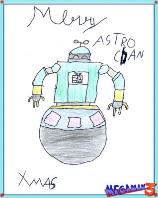 To Saturn Ballad From Tarquetman
A drawing of Astro Chan with a gift on her chest screen.
Keywords: tarquetman;saturnballad;christmas;santa;Astro