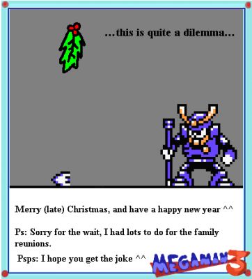 To Enigma From dna446
I'm not sure, but I think Yamatoman is now obligated to kiss his spearhead.
Keywords: enigma;dna446;christmas;santa;Yamato