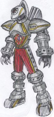 Alphaman
Alpha in a smaller, humanoid form.
