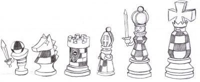Chess Pieces
Pawn, Knight, Rook, Bishop, Queen, and King pieces for netbattles.
Keywords: AXE;Chess