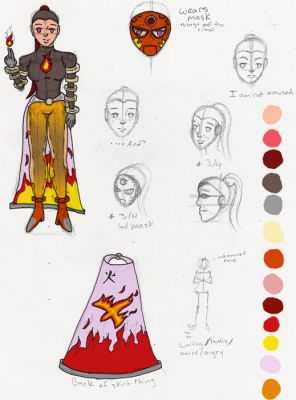 Flamechick character sheet
Reference sheet for Flamechick.
Keywords: AXE;Flame