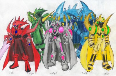 Life Force
Life Force - The Generals of the Life Virus' army. Infected forms of some of the strongest navis in history.
