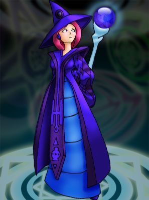 The Magister
Wizard woman of the Children of Vengeance. Concept by Blackbelt.
Keywords: AXE;Magister