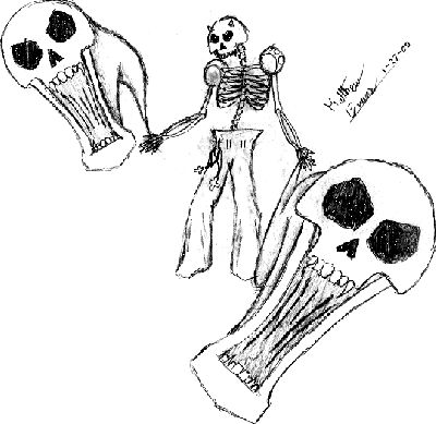 Matt Hatter - Magic Skeleton
Four words: Crazy deadly magic skeleton.
Keywords: AXE