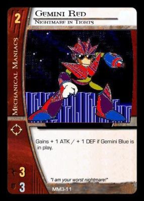 Cards based off the VS System popular with many companies like DC and Marvel. They use clip art by Capcom official artists and members of the team.
Keywords: Gemini