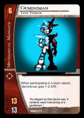 Cards based off the VS System popular with many companies like DC and Marvel. They use clip art by Capcom official artists and members of the team.
Keywords: Gemini