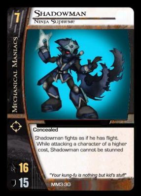 Cards based off the VS System popular with many companies like DC and Marvel. They use clip art by Capcom official artists and members of the team.
Keywords: Shadow