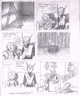 'The Video' Part 2
Quickman and Iceman watched the video featured in 'The Ring'.
Keywords: Quick;Ice