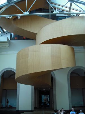 Art Gallery - Stairs 1
A look up at the AGO's architectural art piece.
Keywords: gathering15