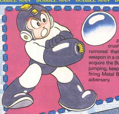 Megaman using the Bubble Lead
Keywords: Mega_man