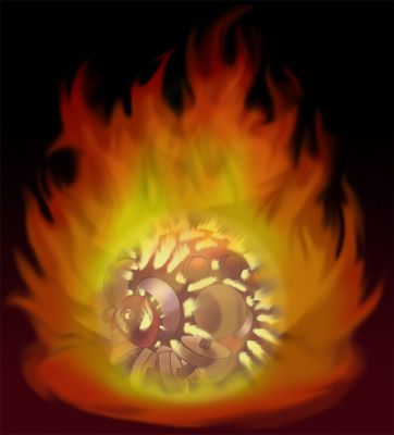 Dark Flameman
Burning ball of rage and fear.
Keywords: AXE;Flame