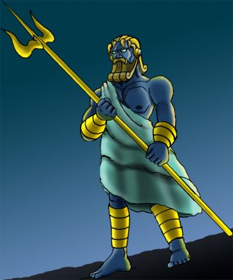 Poseidonman
The blue god of the sea of the Getsumen Corps. Concept by Midoriman.
Keywords: AXE;Poseidon