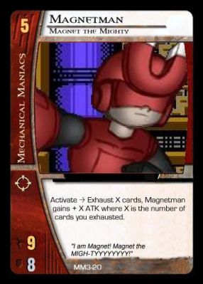 Cards based off the VS System popular with many companies like DC and Marvel. They use clip art by Capcom official artists and members of the team.
Keywords: Magnet