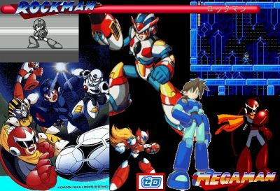 Mega - A colloge of three Megaman! 640X437
The first one and made for a smaller screen size. I wanted to feature all the major characters of MegaLand, or at least my favorites. Pretty good, but not my best. Anyways, I made another one for just the original much later and it turned out much better.
Keywords: Zero;MMX;Mega_man