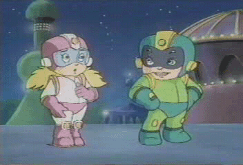 Mega man and Mega girl
