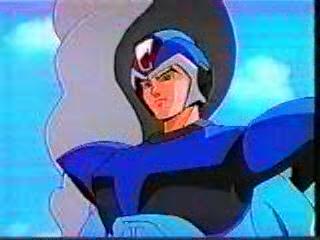 Megaman X from the Megaman TV show.