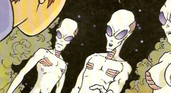 Even the alien girls have big boobs.
