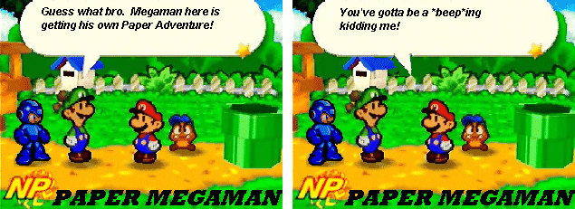 Paper Megaman!?